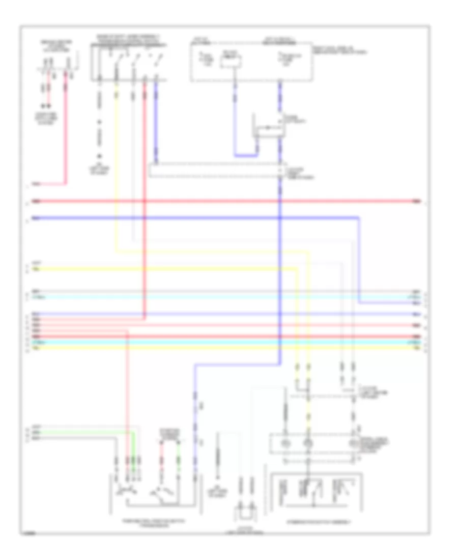 Transmission Wiring Diagram, 2WD (2 of 4) for Lexus GS 350 F Sport 2014