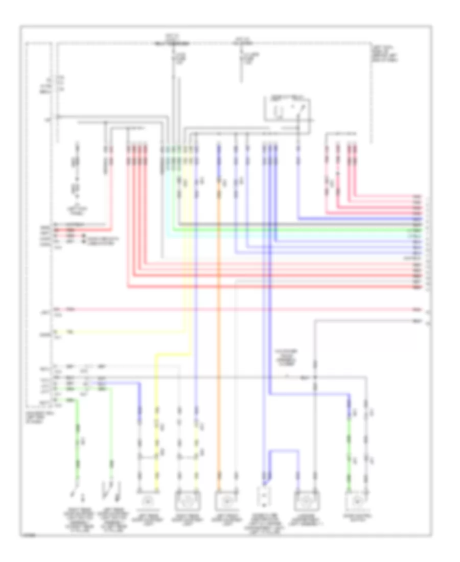 Courtesy Lamps Wiring Diagram 1 of 4 for Lexus GS 350 F Sport 2014