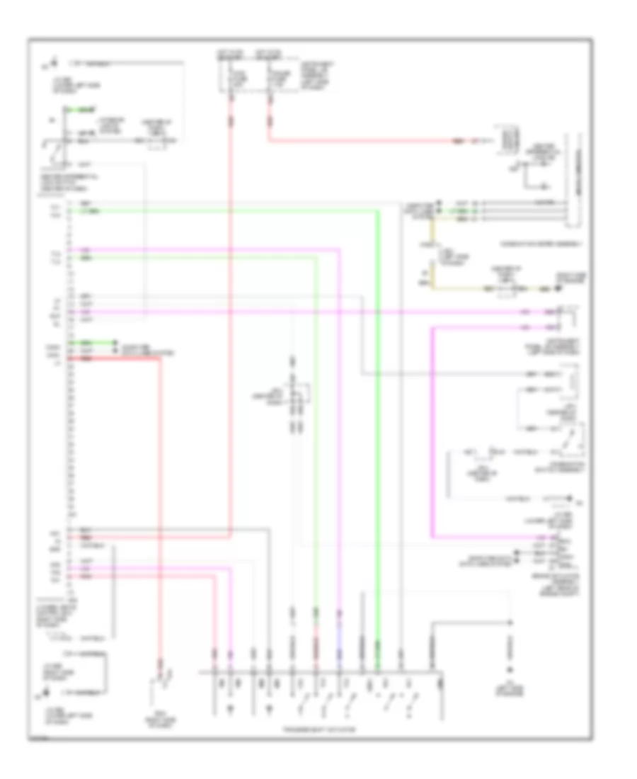 4WD Wiring Diagram for Lexus GX 460 2011
