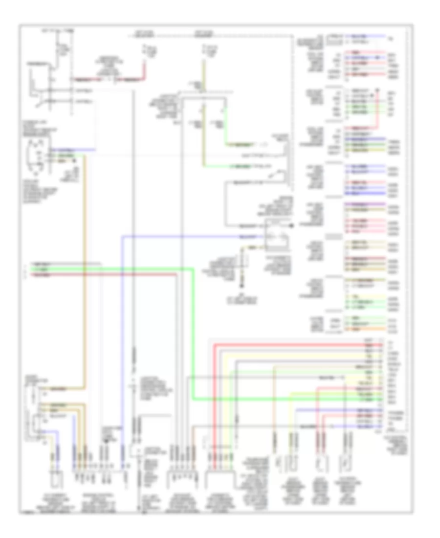 Automatic AC Wiring Diagram, Front (2 of 2) for Lexus LS 430 2003