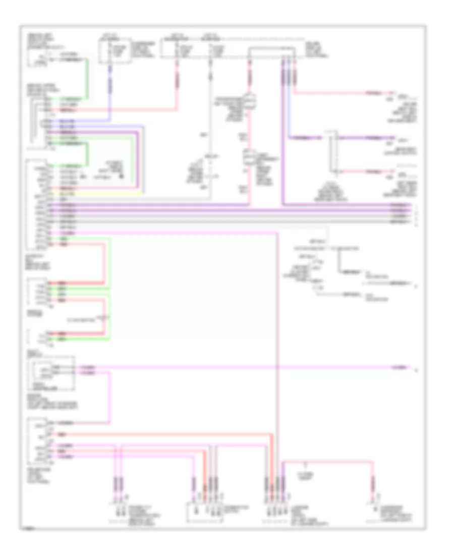 High Low Bus Wiring Diagram 1 of 2 for Lexus LS 430 2003