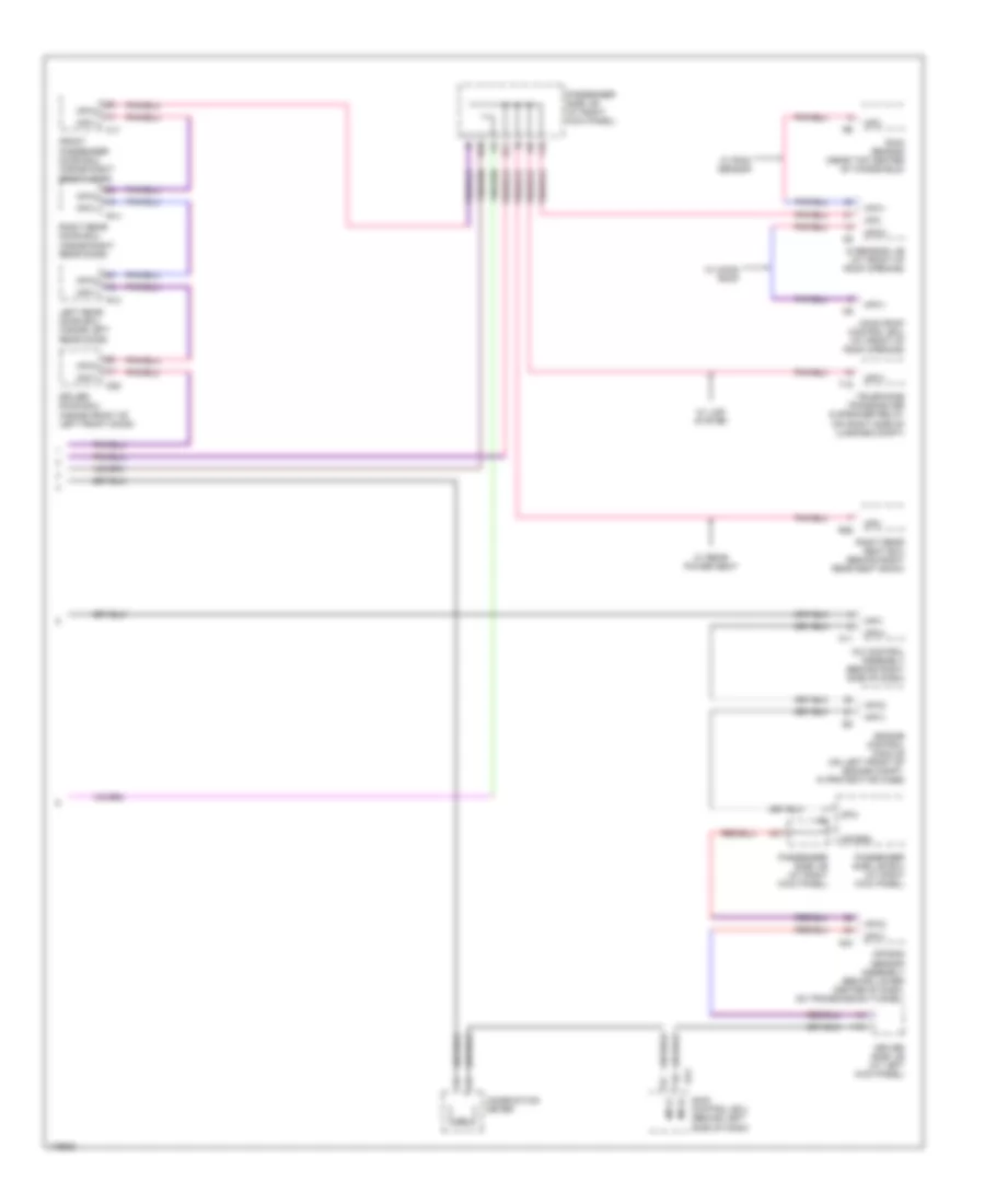 High Low Bus Wiring Diagram 2 of 2 for Lexus LS 430 2003