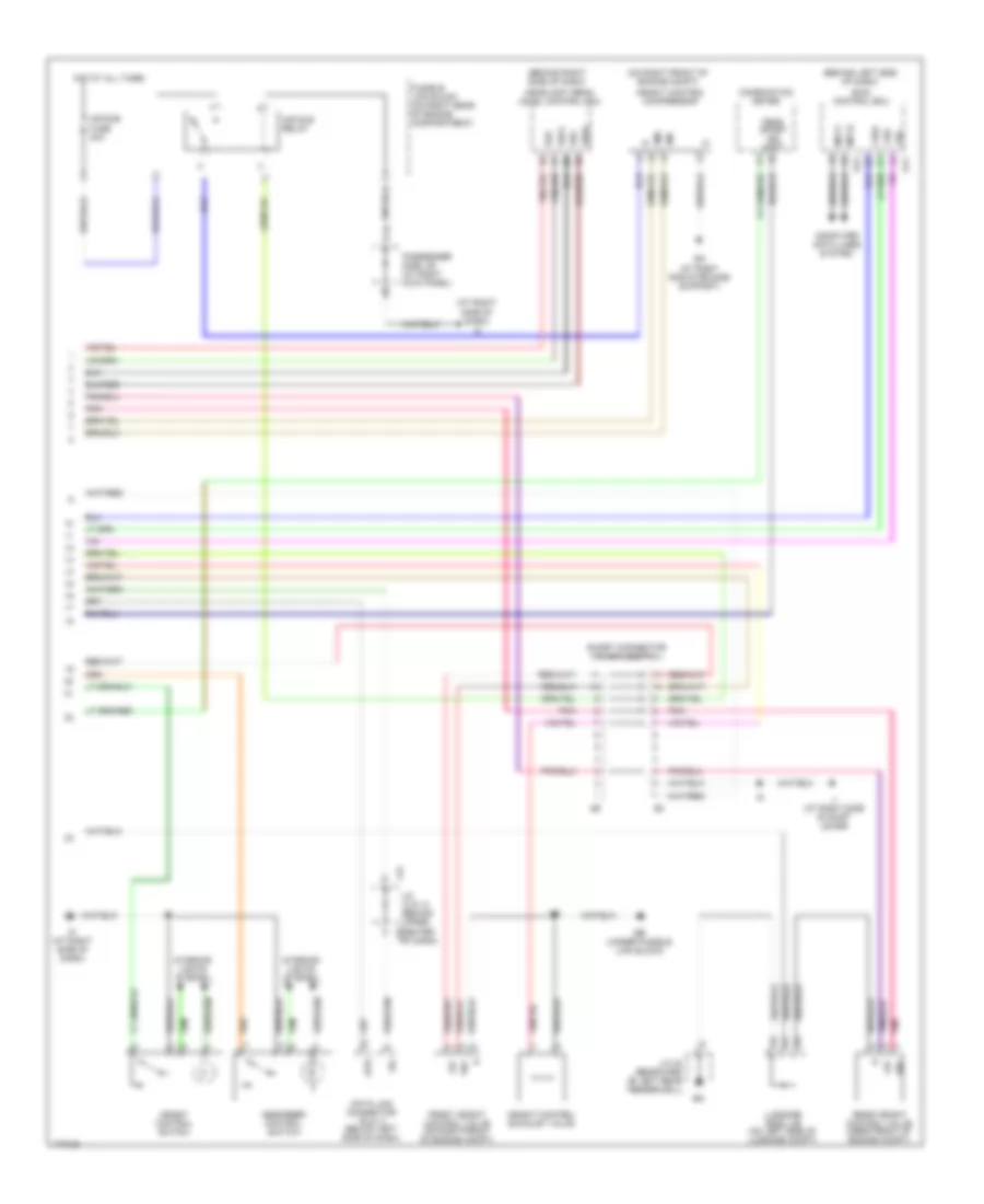 Electronic Suspension Wiring Diagram (2 of 2) for Lexus LS 430 2003