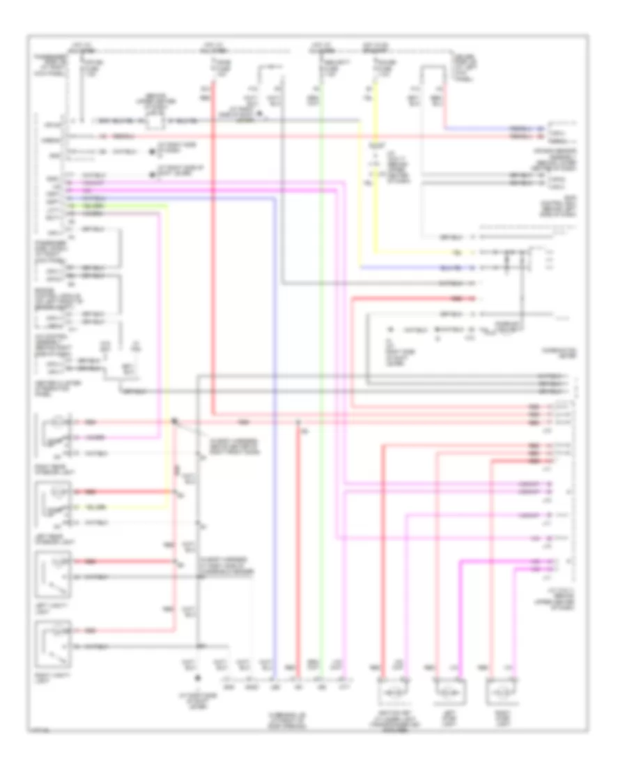 Courtesy Lamps Wiring Diagram 1 of 2 for Lexus LS 430 2003