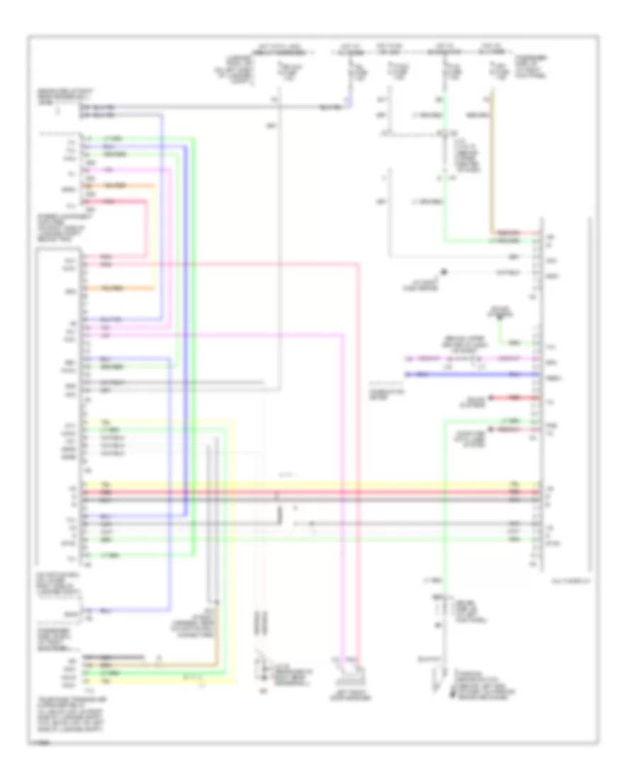 Navigation Wiring Diagram for Lexus LS 430 2003