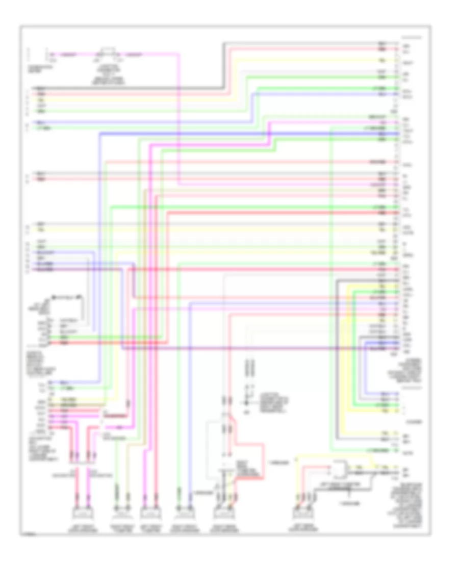 Radio Wiring Diagram (2 of 2) for Lexus LS 430 2003