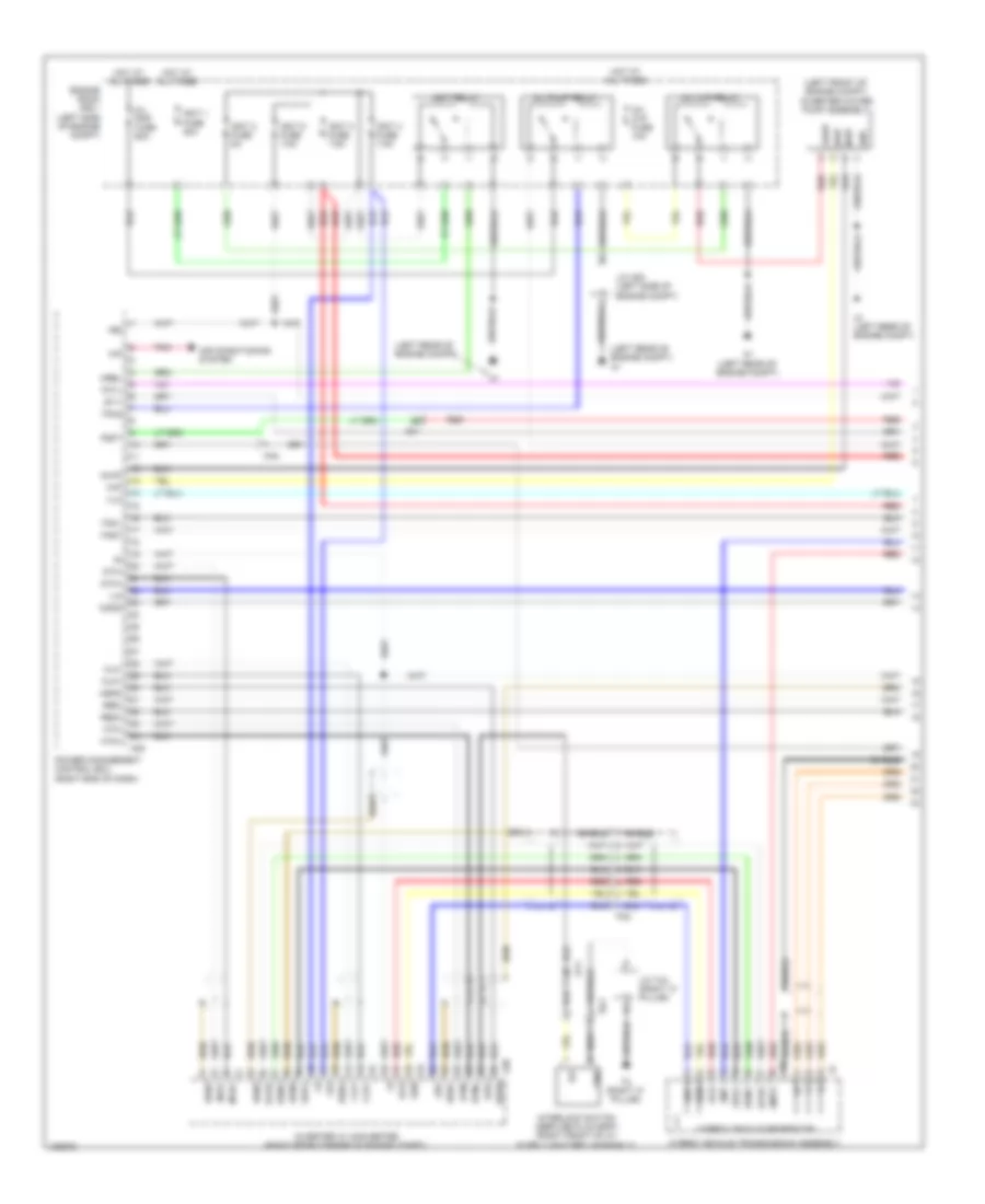 3 5L Hybrid Hybrid System Wiring Diagram 1 of 6 for Lexus GS 450h 2014