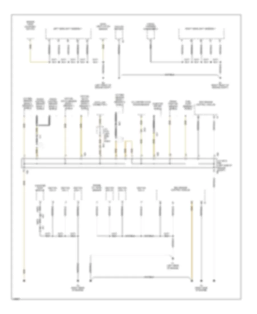 Ground Distribution Wiring Diagram (2 of 7) for Lexus GS 450h 2014