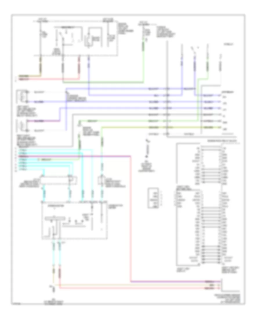 Night Vision Wiring Diagram (2 of 2) for Lexus LX 470 2003