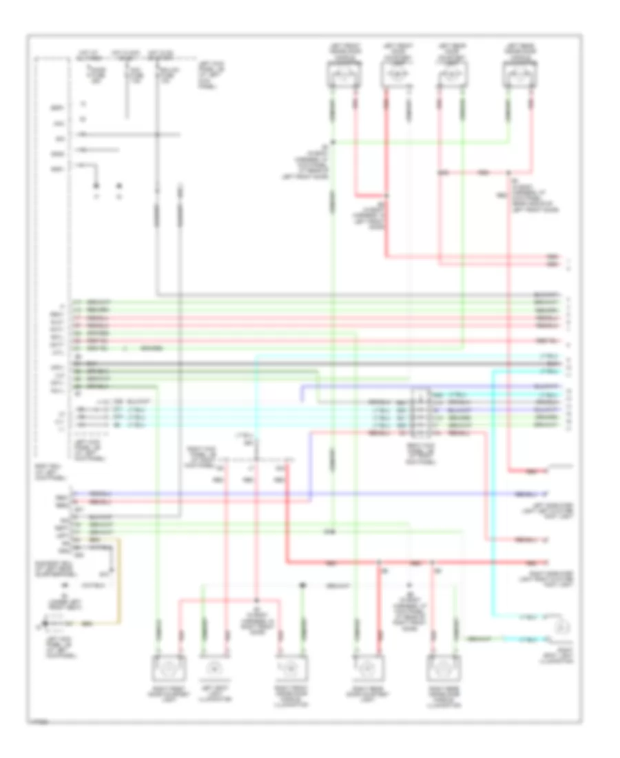 Courtesy Lamps Wiring Diagram 1 of 3 for Lexus LX 470 2003