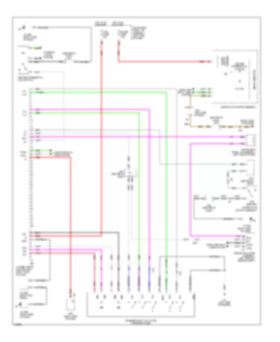 4WD Wiring Diagram for Lexus GX 460 2014