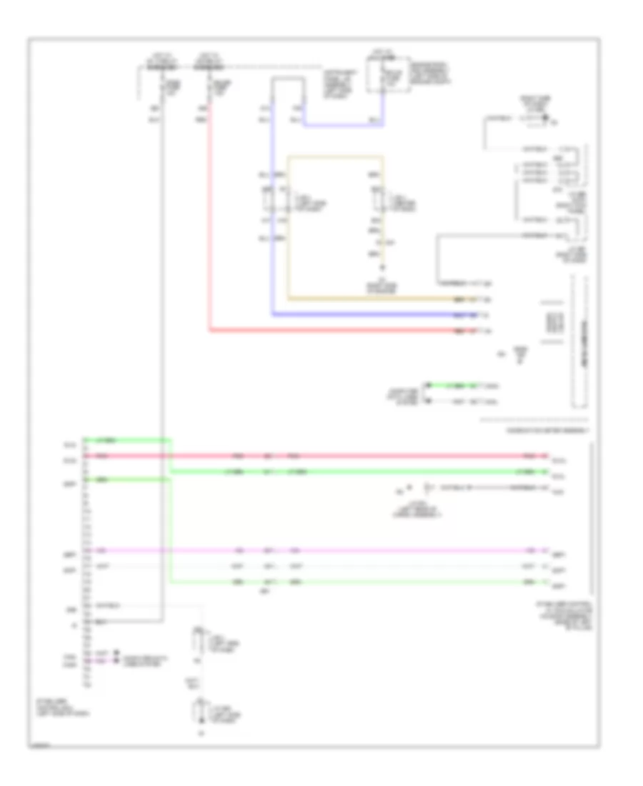 Kinetic Dynamic Suspension Wiring Diagram for Lexus GX 460 2014
