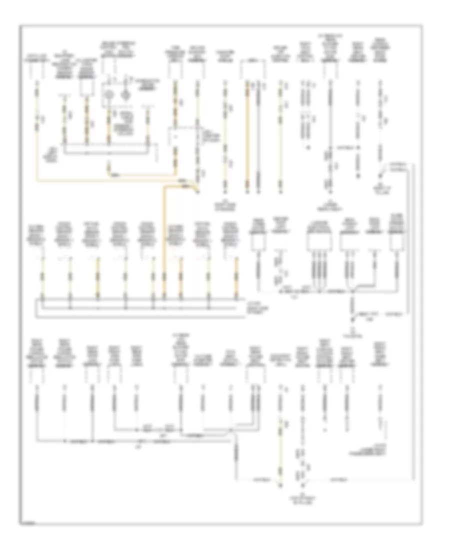 Ground Distribution Wiring Diagram (2 of 5) for Lexus GX 460 2014