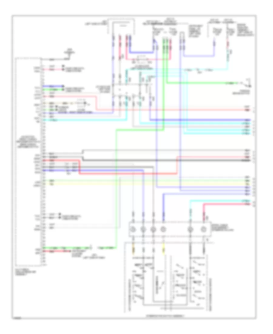 Navigation Wiring Diagram 17 Speaker 1 of 7 for Lexus GX 460 2014