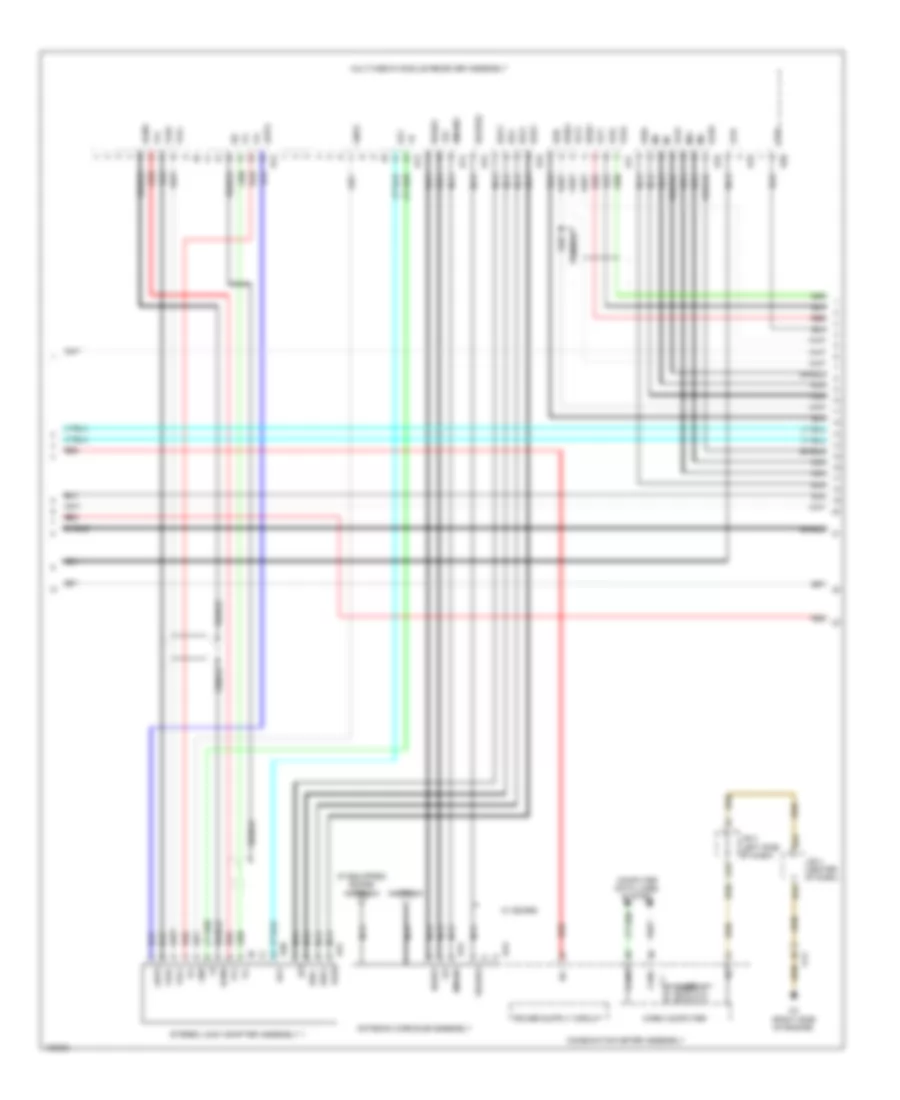 Navigation Wiring Diagram 17 Speaker 3 of 7 for Lexus GX 460 2014