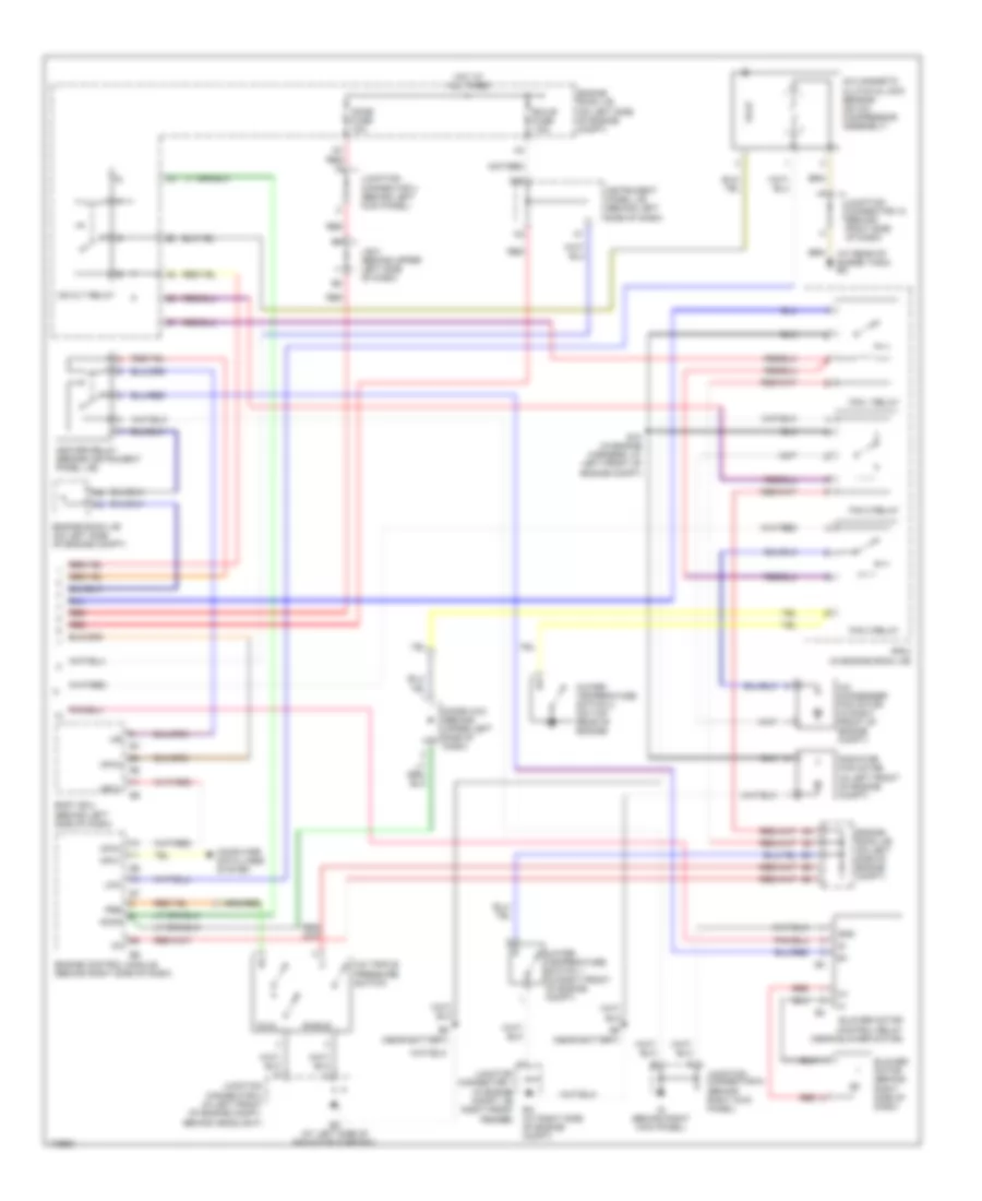 Automatic AC Wiring Diagram (2 of 2) for Lexus RX 300 2003
