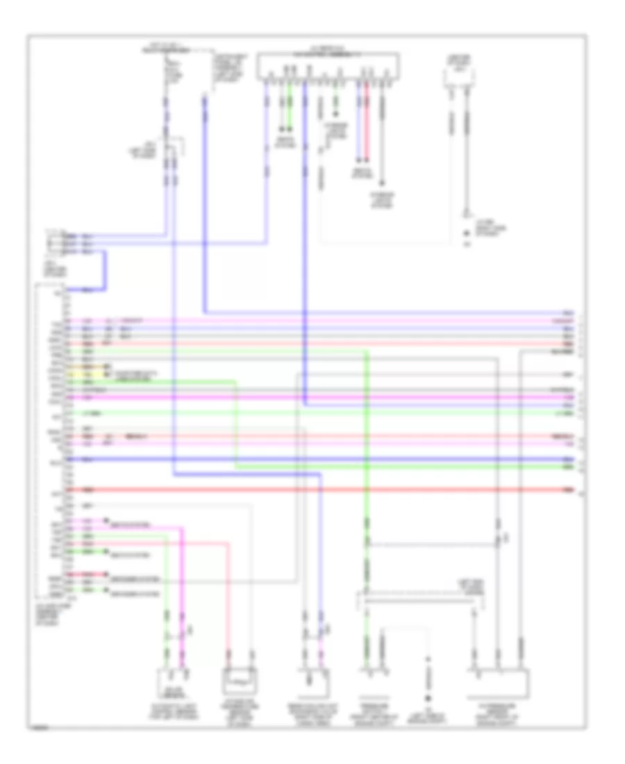 Automatic A C Wiring Diagram 1 of 4 for Lexus GX 460 Luxury 2014