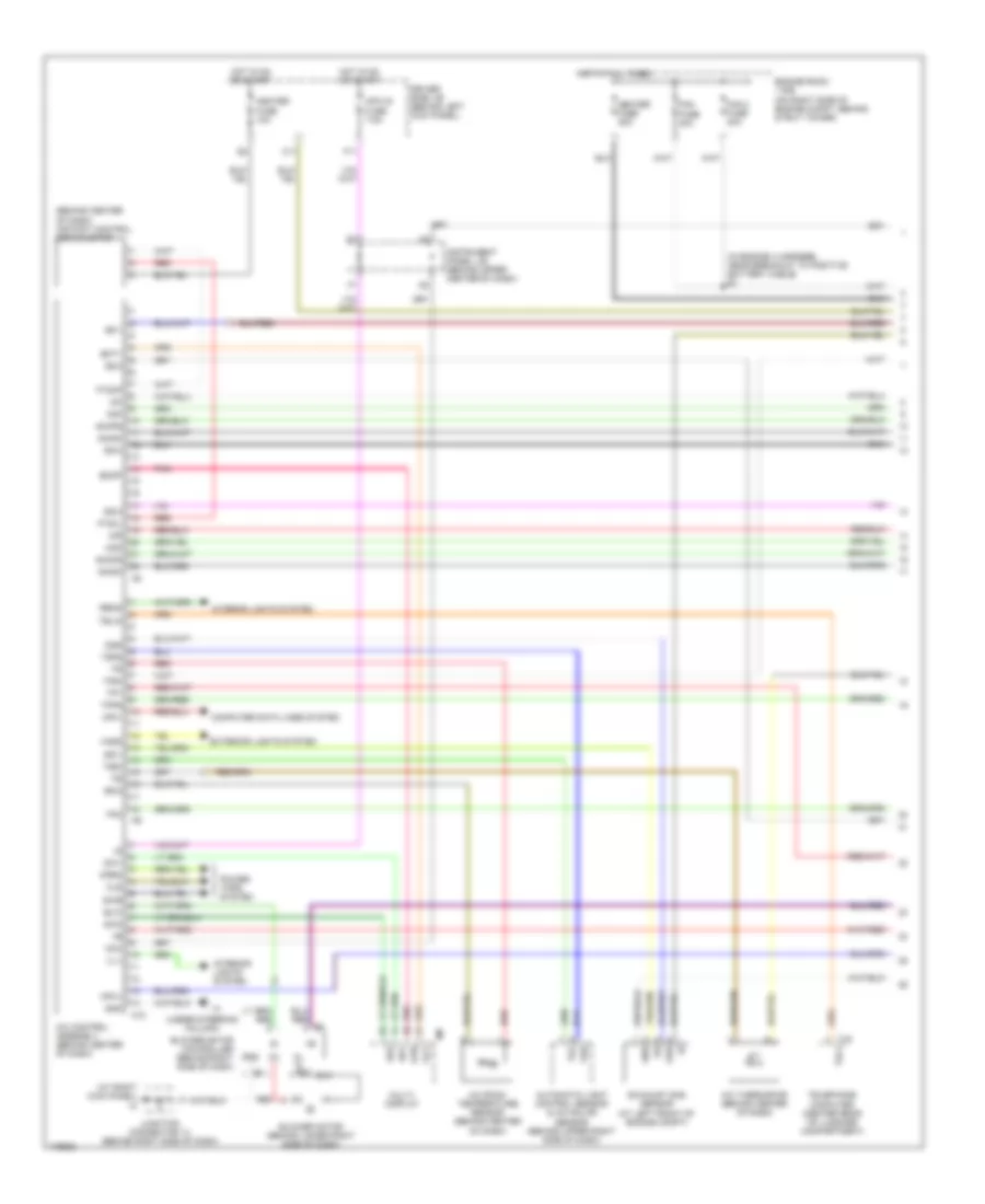 Automatic A C Wiring Diagram 1 of 2 for Lexus SC 430 2003