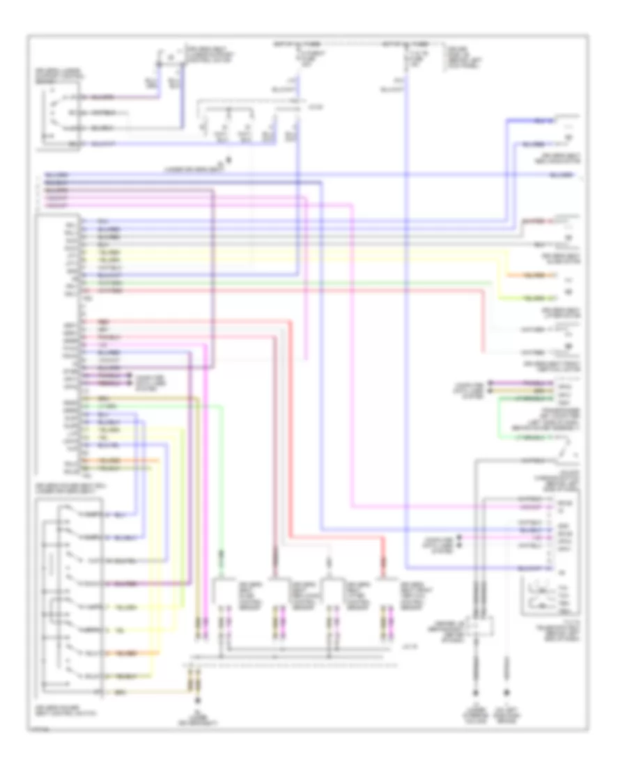 Memory Systems Wiring Diagram (2 of 3) for Lexus SC 430 2003