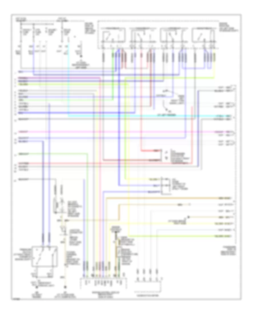 Automatic A C Wiring Diagram 2 of 2 for Lexus ES 330 2004