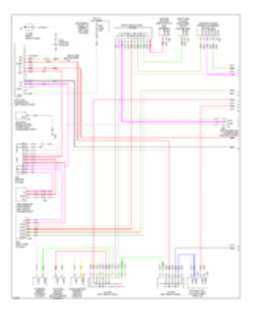 Computer Data Lines Wiring Diagram 1 of 3 for Lexus GX 460 Premium 2014