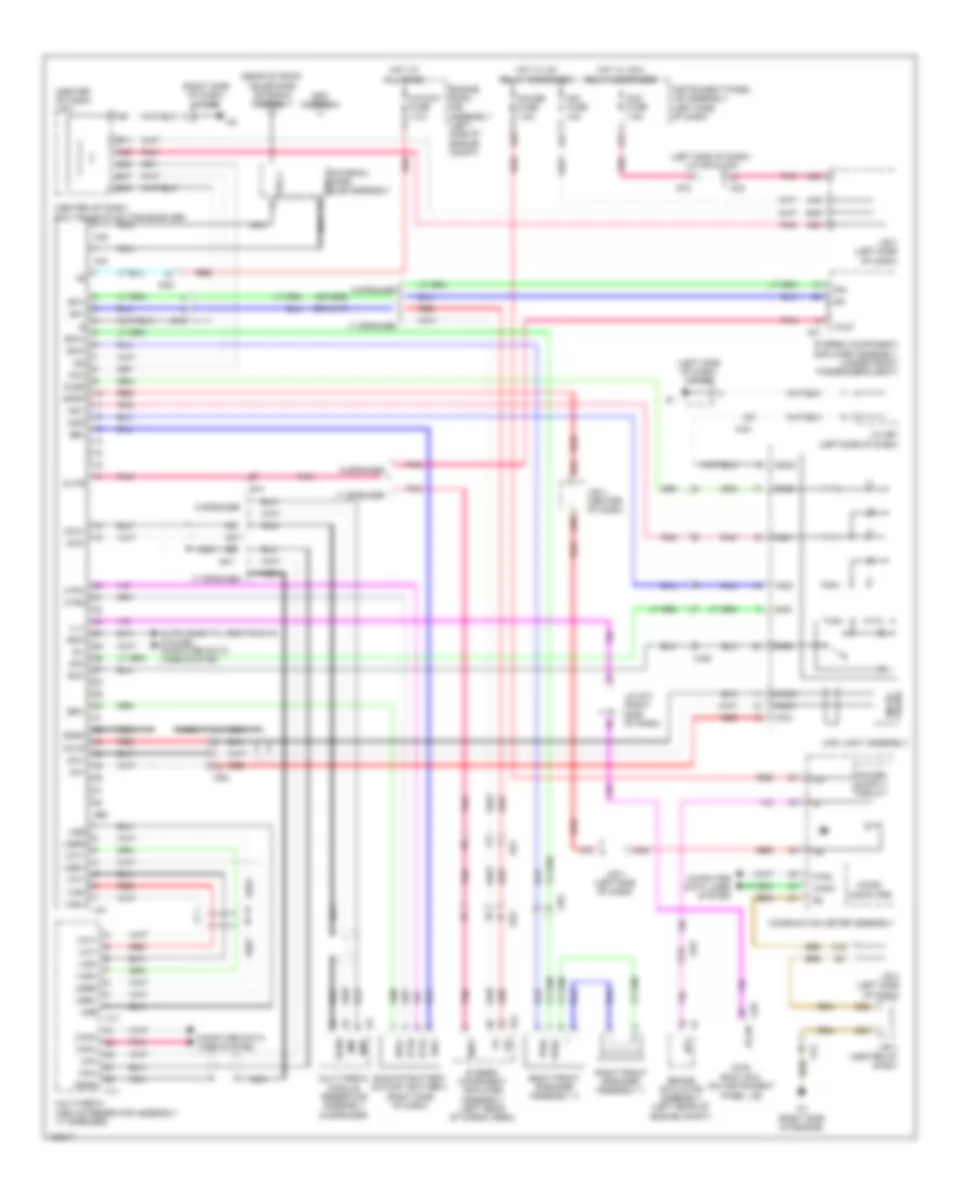 Telematics Wiring Diagram for Lexus GX 460 Premium 2014