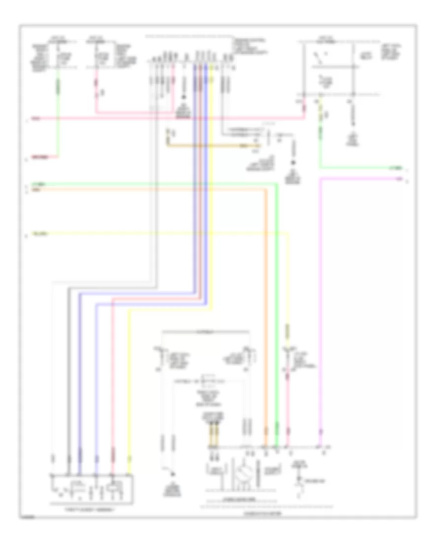 Cruise Control Wiring Diagram (2 of 3) for Lexus IS 350 2011