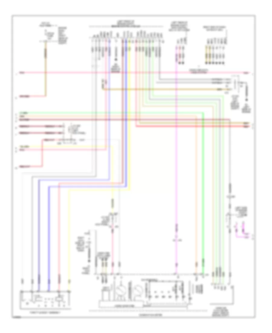 A T Wiring Diagram 2 of 3 for Lexus IS 350 2011