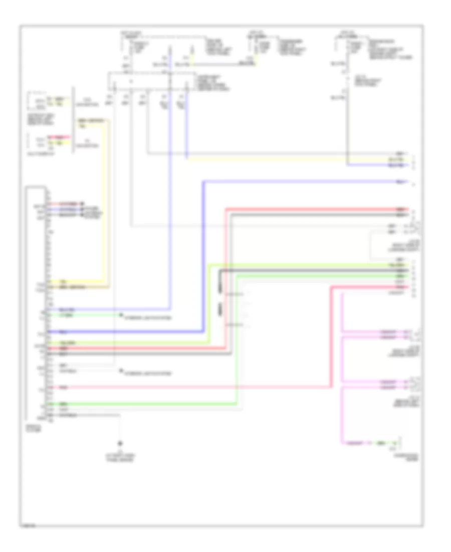 Radio Wiring Diagram with Mark Levinson 1 of 2 for Lexus GS 300 2004
