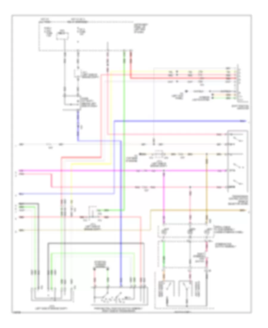 A T Wiring Diagram 2 of 3 for Lexus IS 250 2014