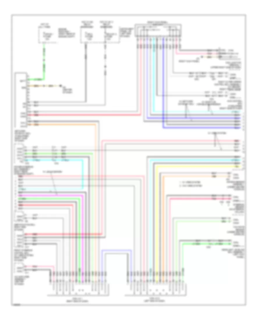 Computer Data Lines Wiring Diagram 2 of 3 for Lexus IS 250 2014