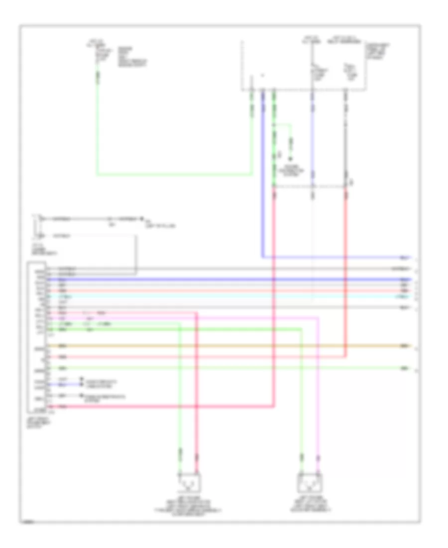 Driver s Memory Seat Wiring Diagram 1 of 2 for Lexus IS 250 2014