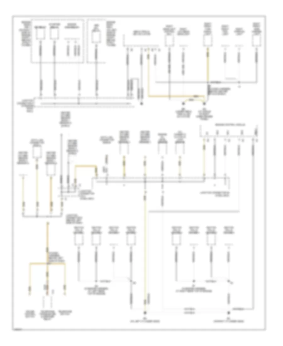 Ground Distribution Wiring Diagram 1 of 4 for Lexus GS 430 2004