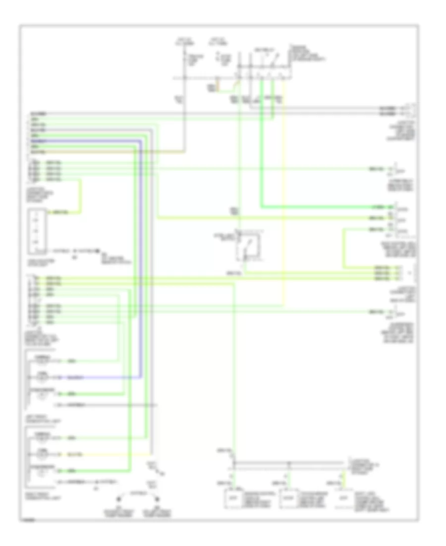 Exterior Lamps Wiring Diagram (2 of 2) for Lexus GX 470 2004