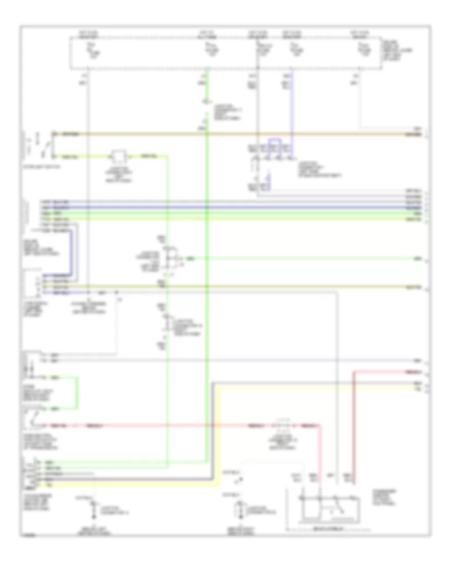 Trailer Tow Wiring Diagram 1 of 2 for Lexus GX 470 2004