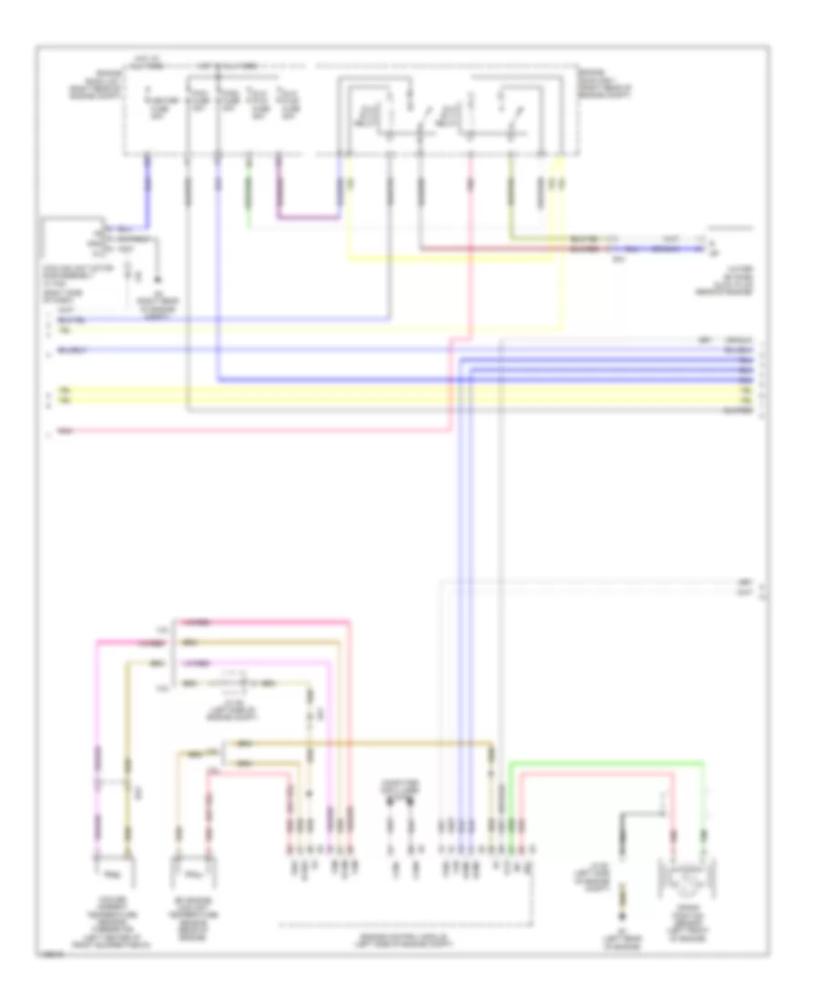 Automatic AC Wiring Diagram (2 of 3) for Lexus IS 250C 2014