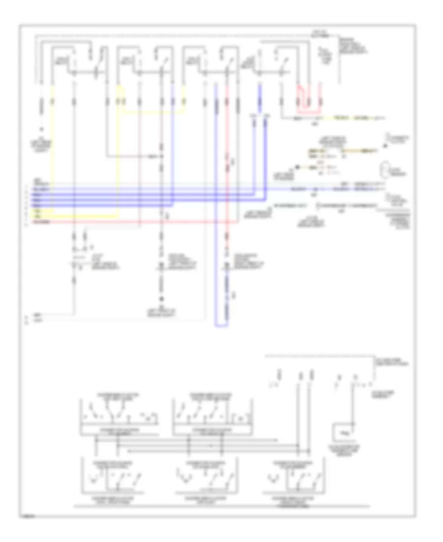 Automatic AC Wiring Diagram (3 of 3) for Lexus IS 250C 2014
