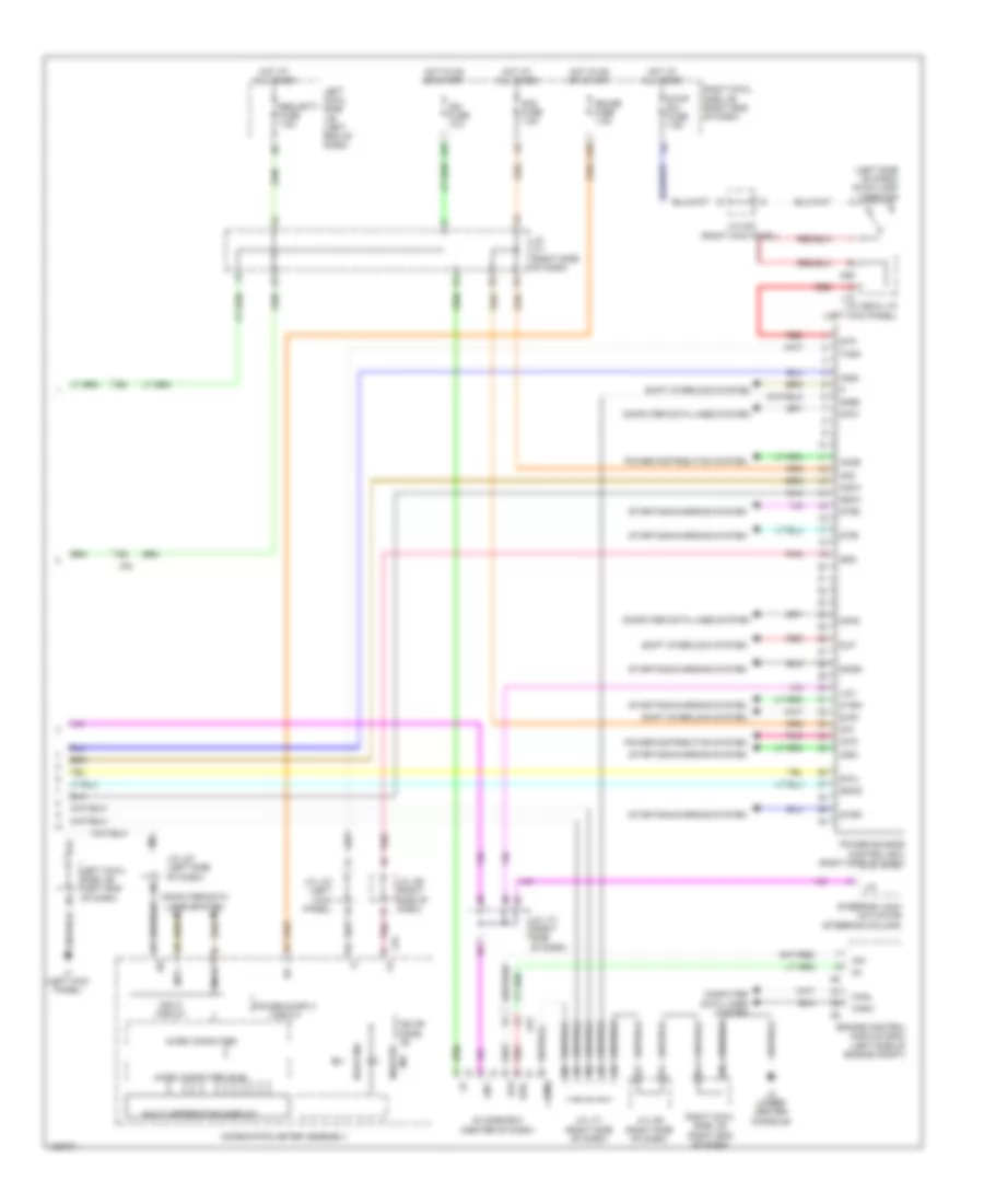 Anti theft Wiring Diagram 5 of 5 for Lexus IS 250C 2014