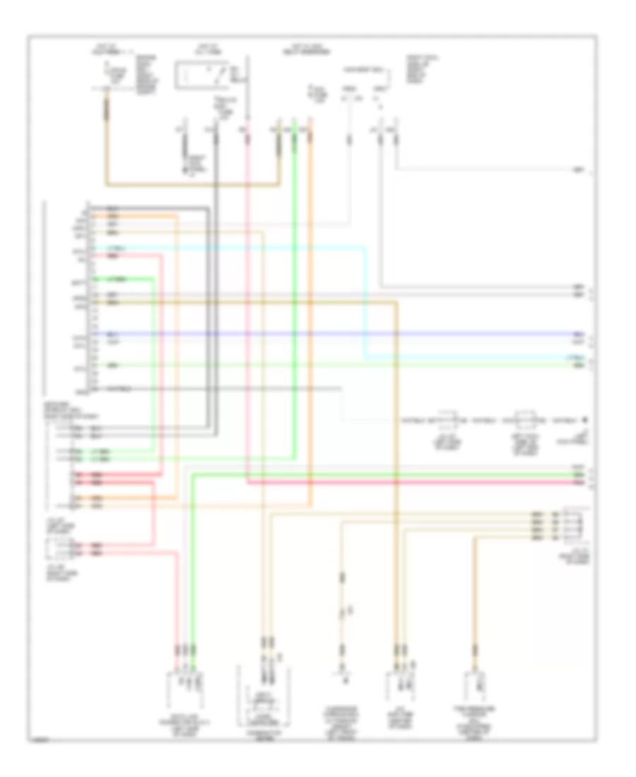 High Low Bus Wiring Diagram 1 of 3 for Lexus IS 250C 2014