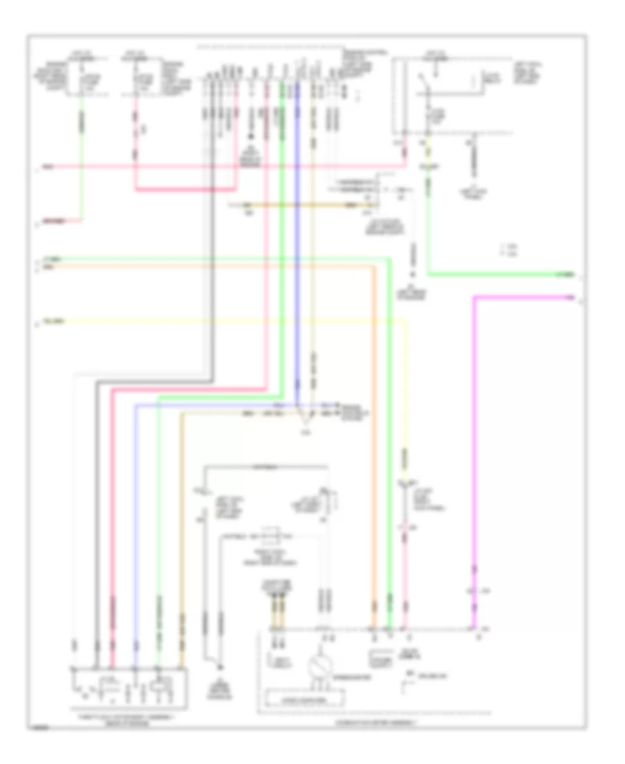 Cruise Control Wiring Diagram, without Dynamic Radar Controls (2 of 3) for Lexus IS 250C 2014