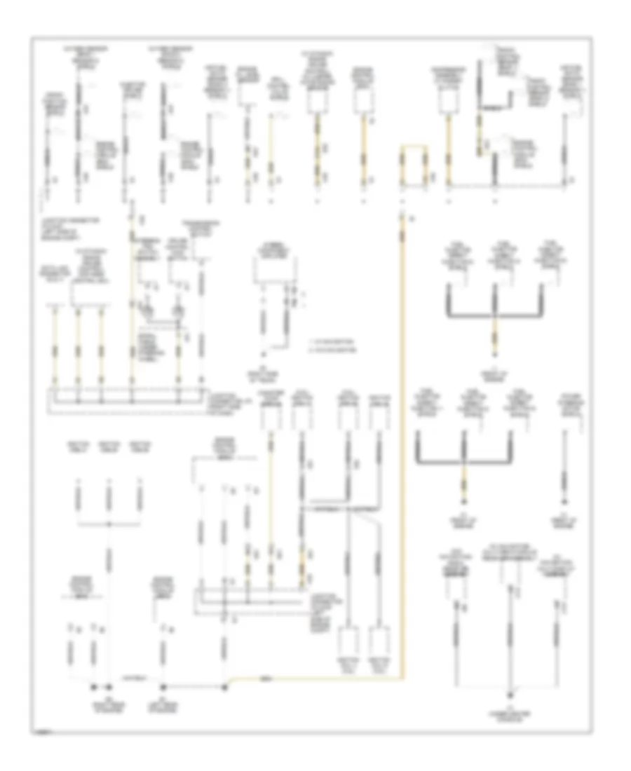 Ground Distribution Wiring Diagram 2 of 6 for Lexus IS 250C 2014