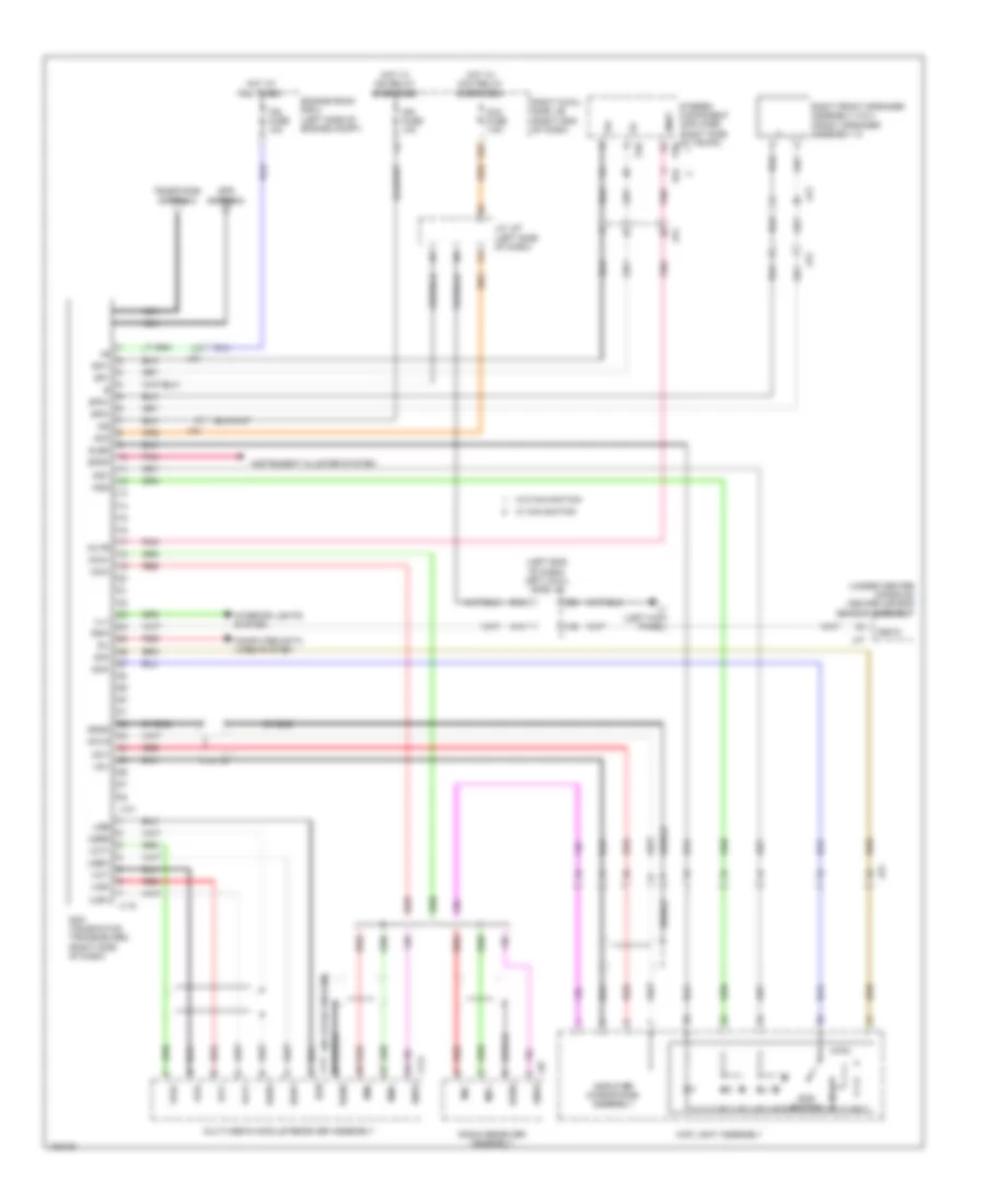 Telematics Wiring Diagram for Lexus IS 250C 2014