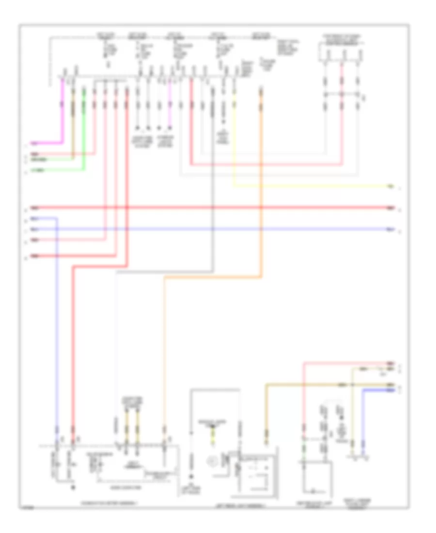 Exterior Lamps Wiring Diagram 3 of 4 for Lexus IS 250C F Sport 2014
