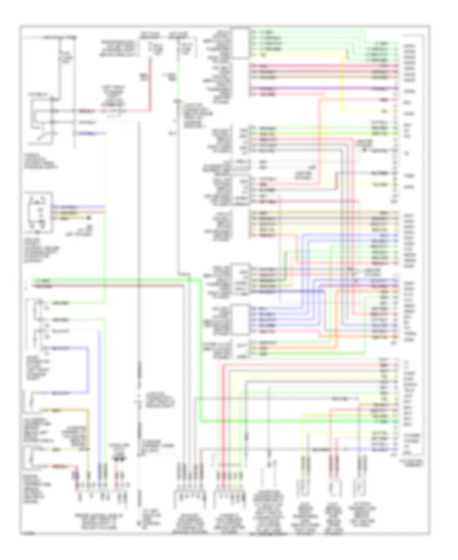 Automatic A C Wiring Diagram Front 2 of 2 for Lexus LS 430 2004