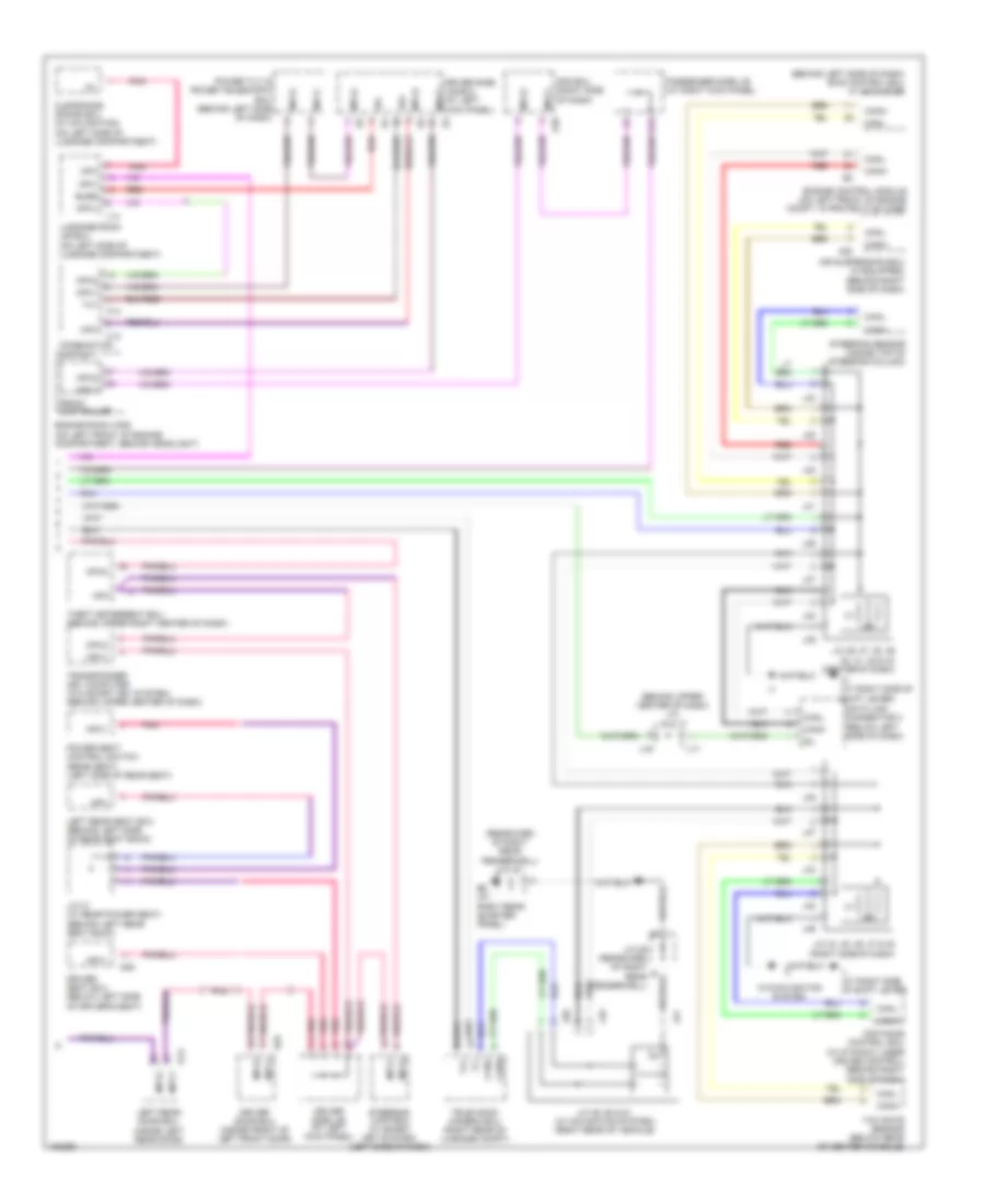 High Low Bus Wiring Diagram 2 of 2 for Lexus LS 430 2004