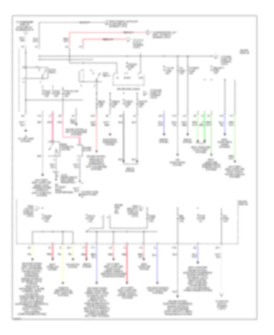 Power Distribution Wiring Diagram 4 of 5 for Lexus LS 430 2004