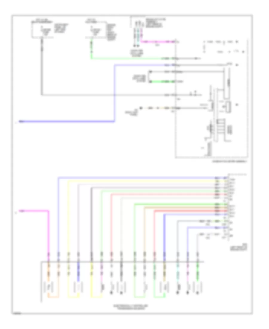A T Wiring Diagram 4WD 3 of 3 for Lexus IS 350 2014
