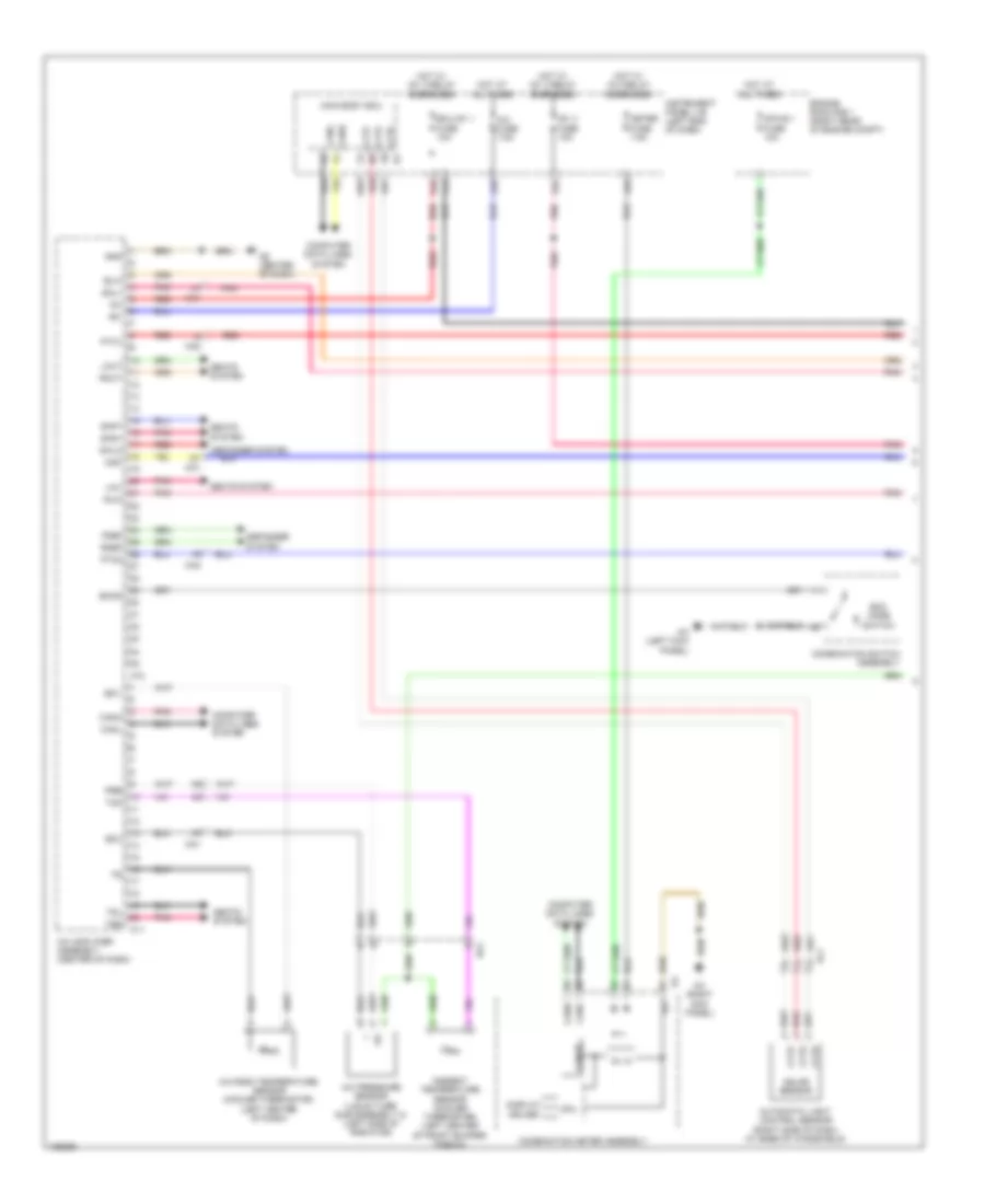 Automatic A C Wiring Diagram 1 of 3 for Lexus IS 350 F Sport 2014