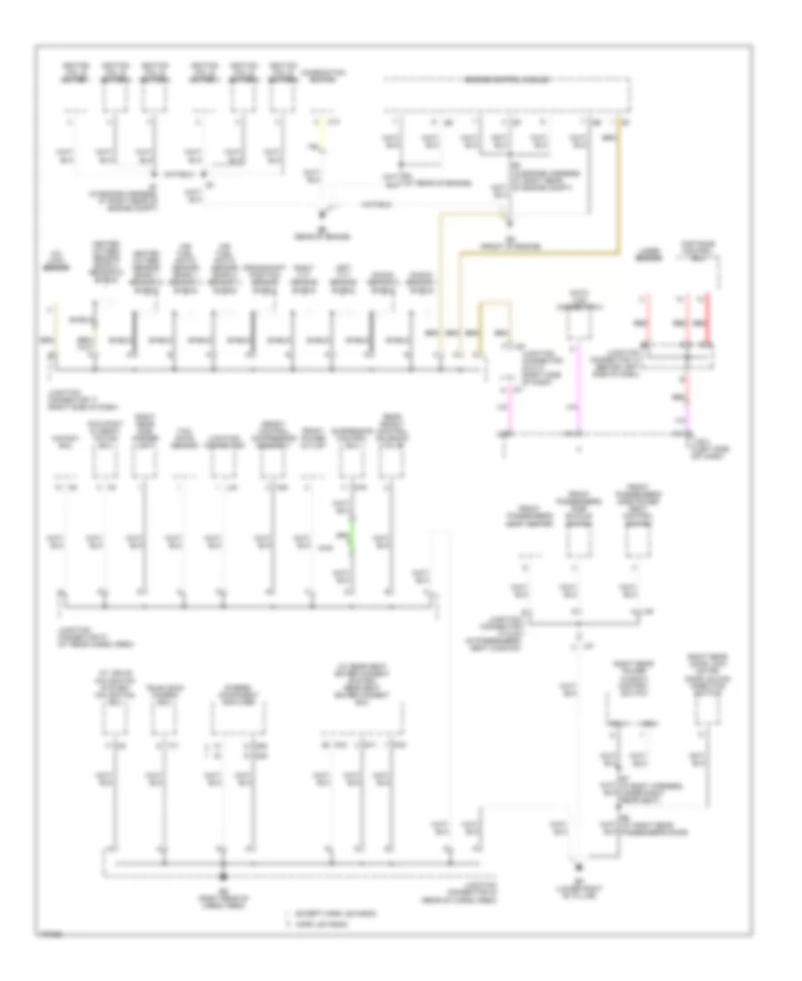 Ground Distribution Wiring Diagram (2 of 4) for Lexus RX 330 2004