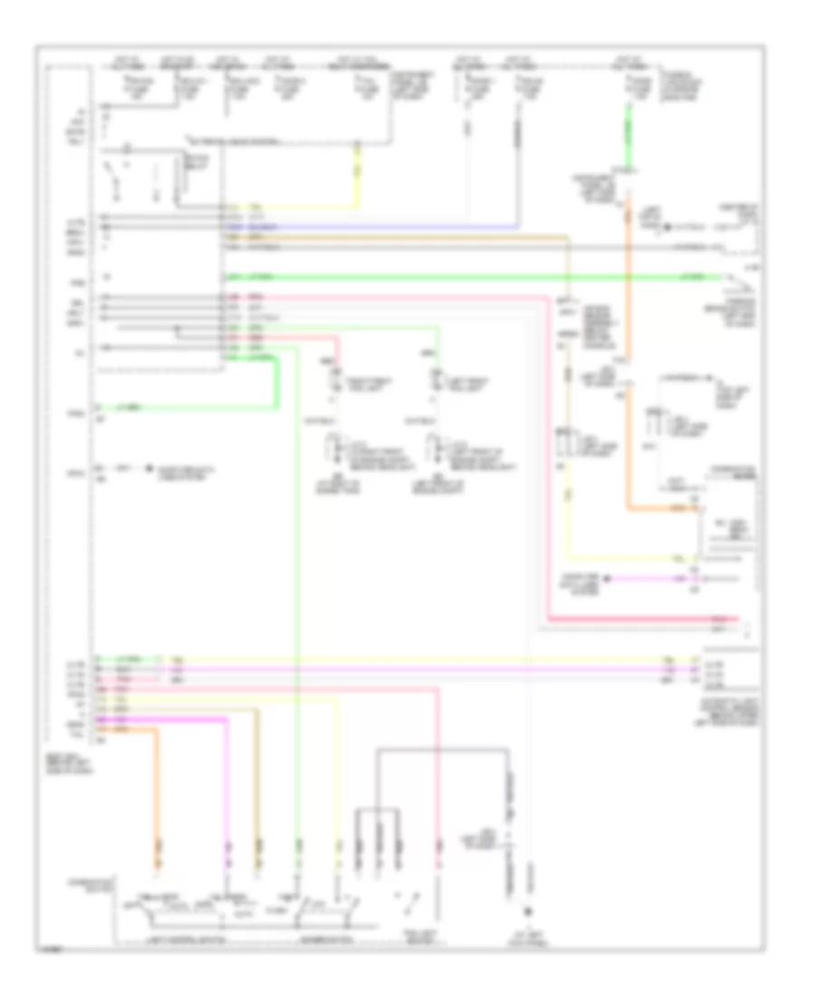 Headlamps Wiring Diagram (1 of 2) for Lexus RX 330 2004